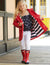 Red & Navy Splash Jacket