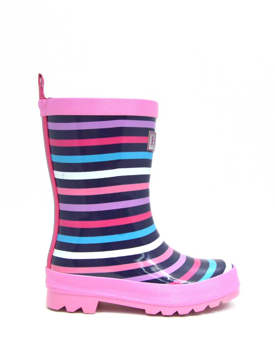 Colourful Stripes Gumboots