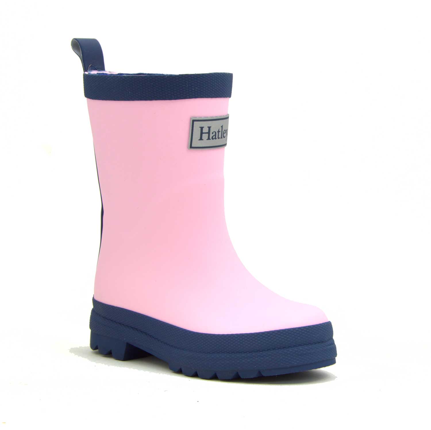 Hatley Pink & Navy Gumboots 5 | Wellies Online