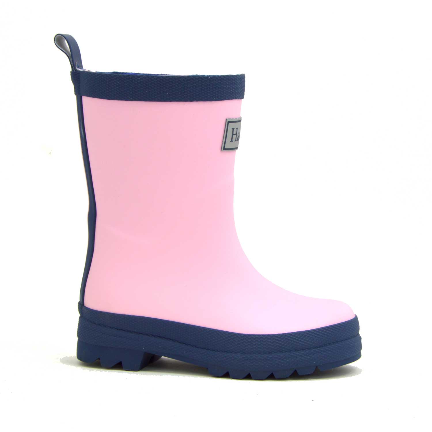 Hatley Pink & Navy Gumboots 3 | Wellies Online