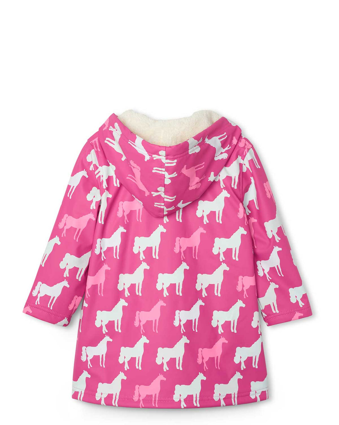 Horse Silhouettes Sherpa Lined Colour Changing Splash Jacket 3 | Wellies Online