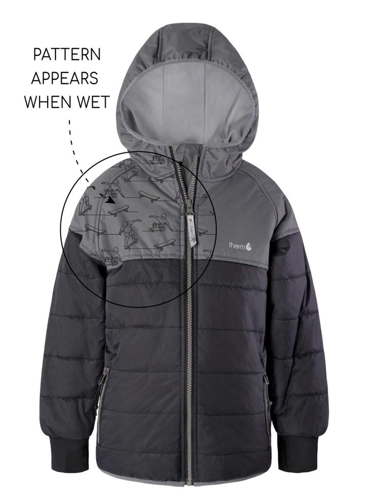 Hydracloud Puffer Jacket Black 1 | Wellies Online