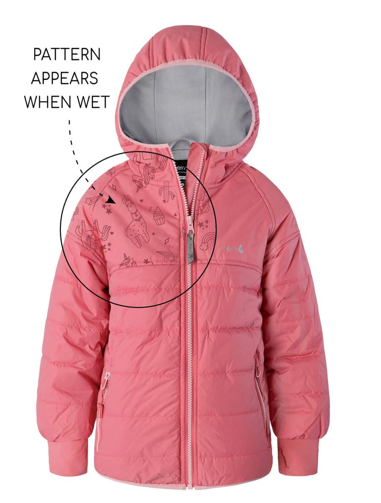Hydracloud Puffer Jacket Camellia Pink 1 | Wellies Online