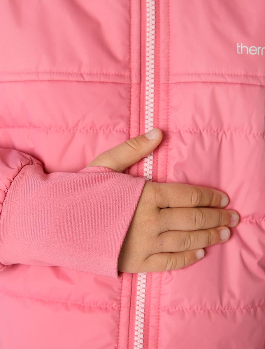 Hydracloud Puffer Jacket Camellia Pink 4 | Wellies Online