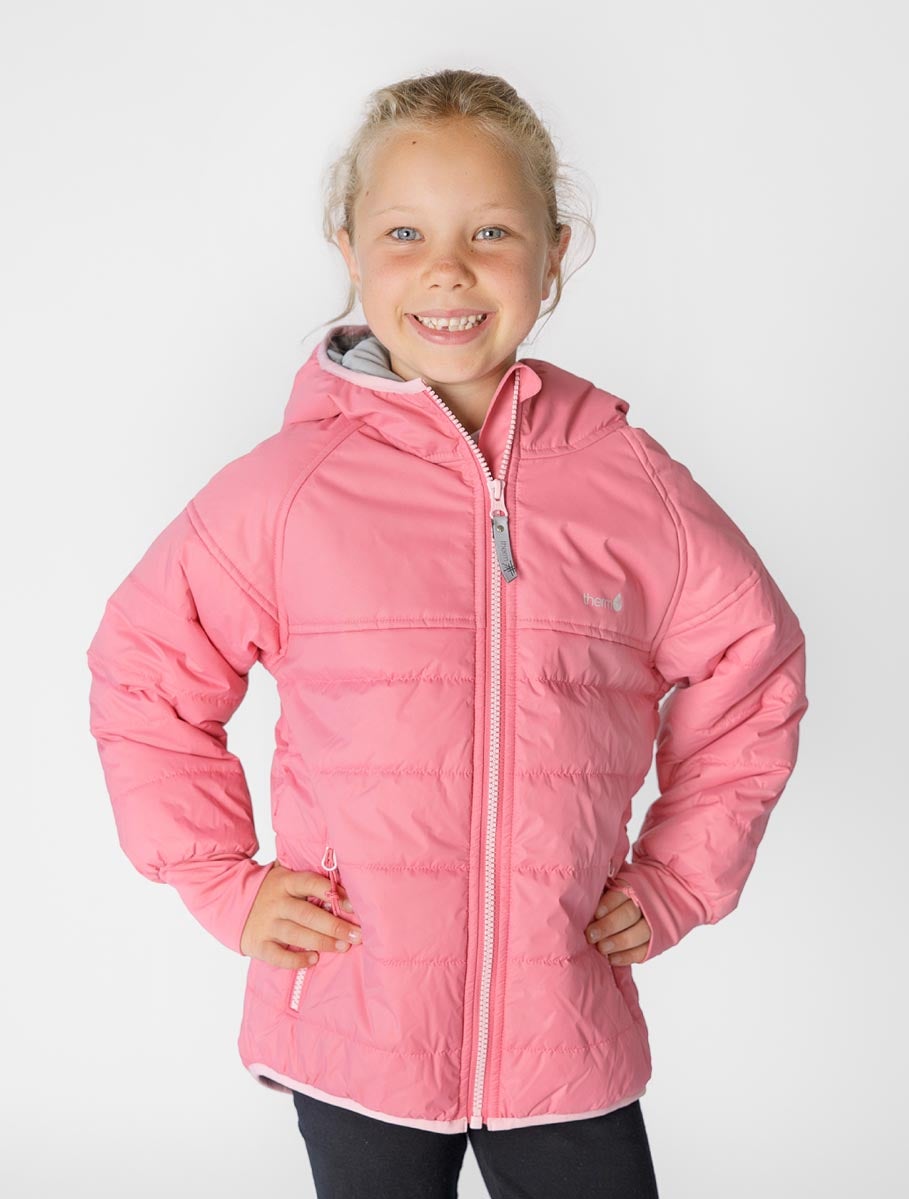 Hydracloud Puffer Jacket Camellia Pink 2 | Wellies Online