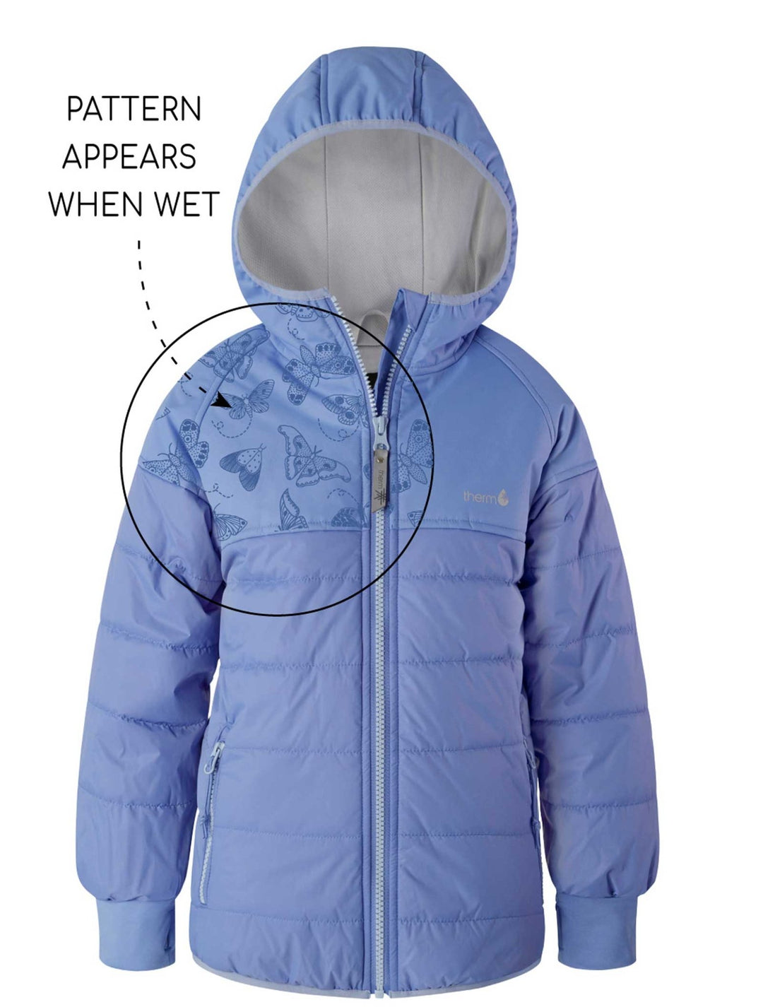Hydracloud Puffer Jacket Chambray 1 | Wellies Online