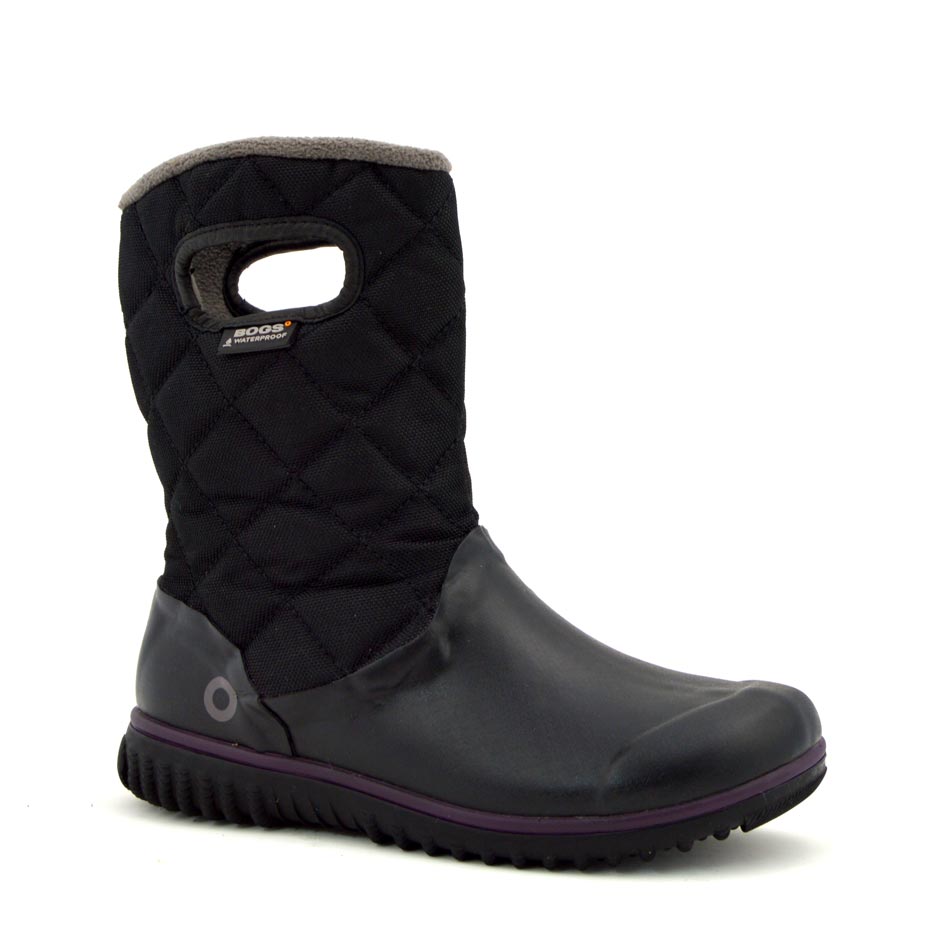 Juno Mid Black Gumboots 4 | Wellies Online