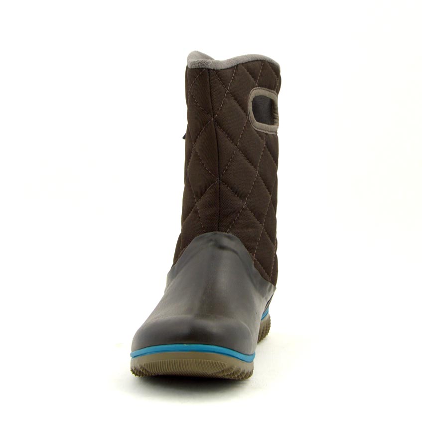 Juno Mid Chocolate Gumboots 9 | Wellies Online