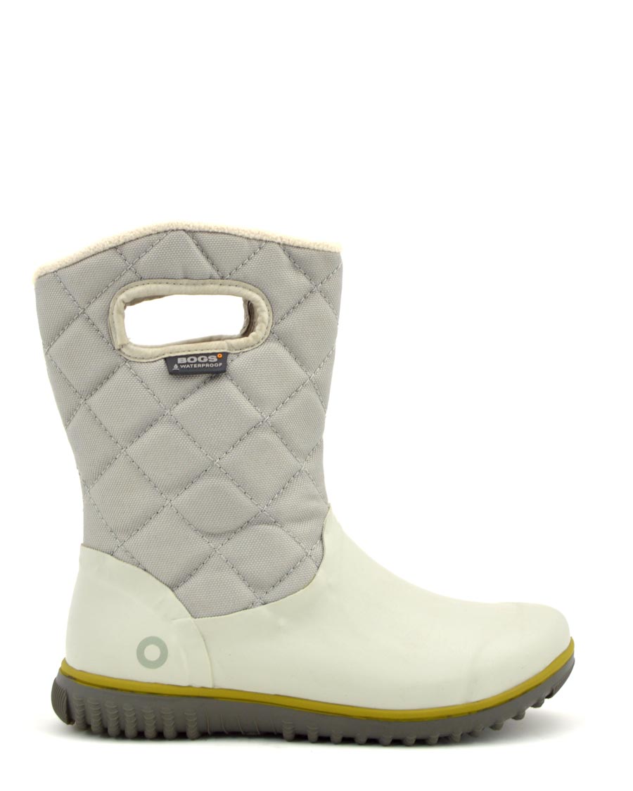 Juno Mid Light Grey Gumboots 1 | Wellies Online