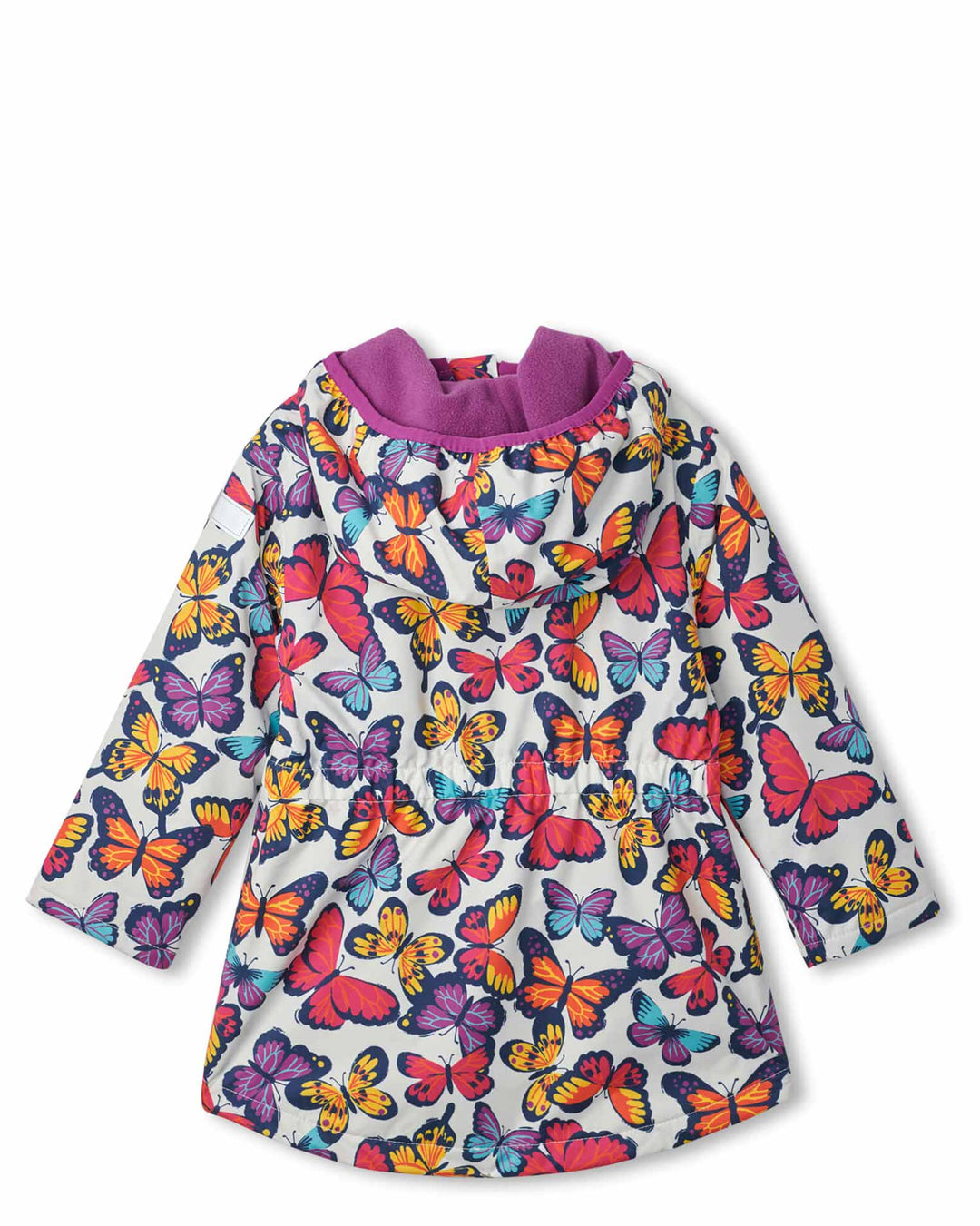 Kaleidoscope Butterflies Microfleece Lined Jacket 3 | Wellies Online