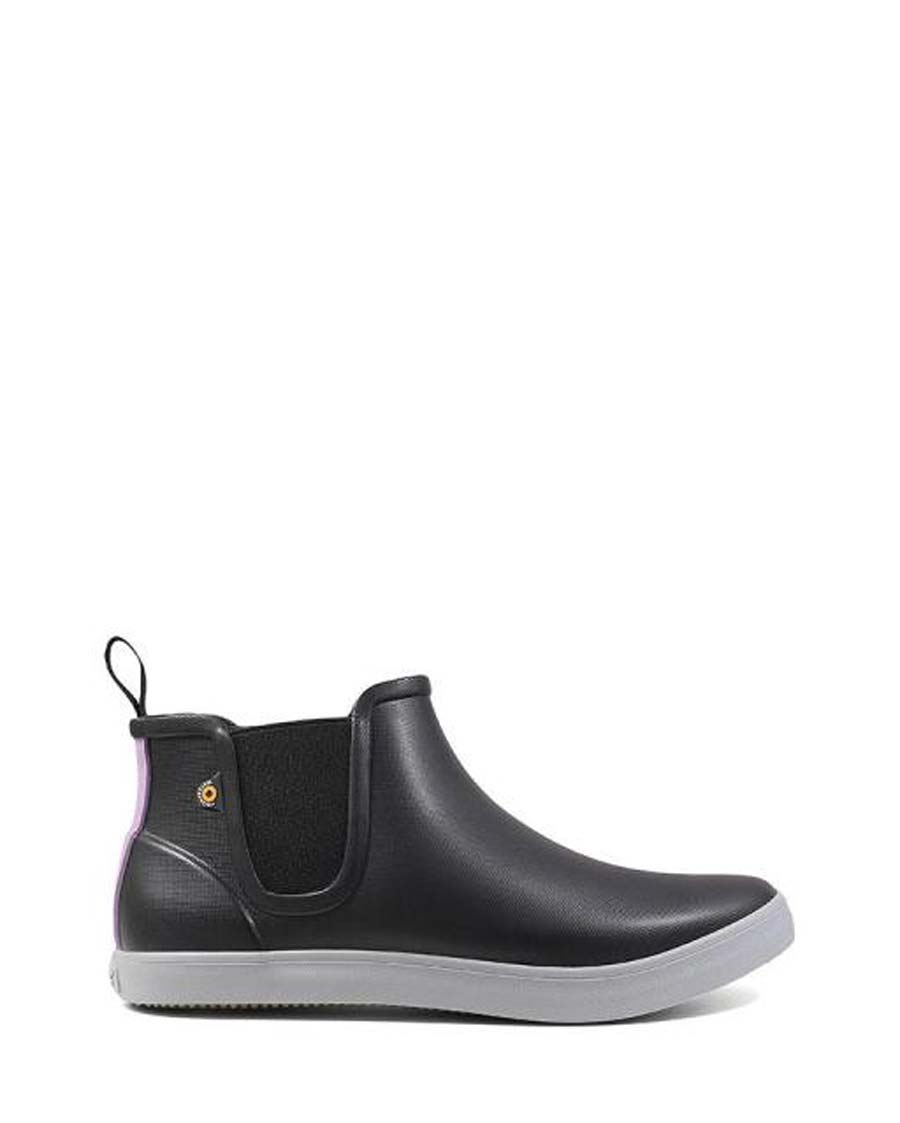 Kicker Rain Chelsea Boots Black
