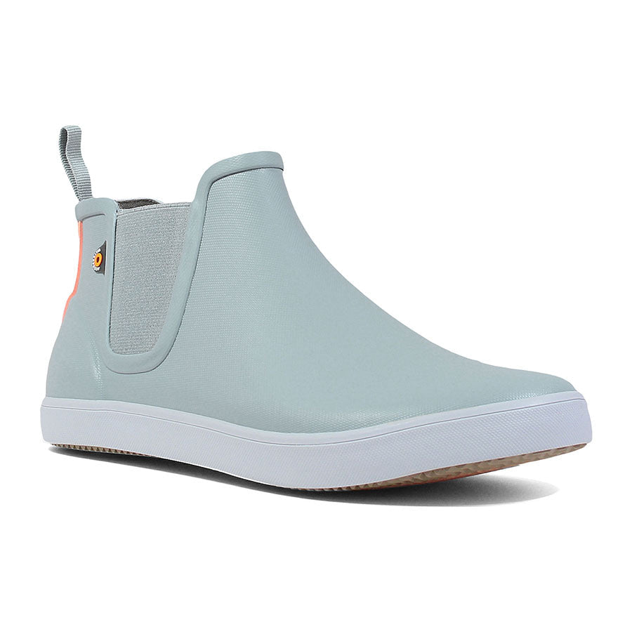 Kicker Rain Chelsea Boots Pale Blue 2 | Wellies Online