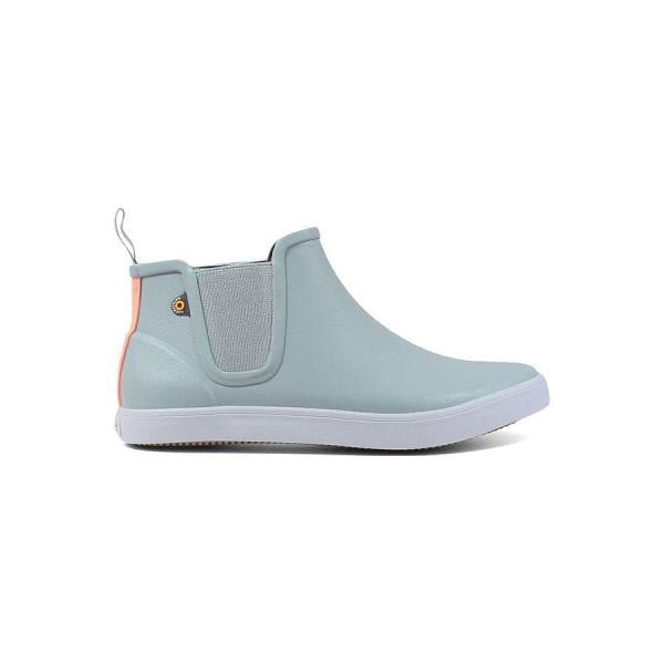 Kicker Rain Chelsea Boots Pale Blue 7 | Wellies Online
