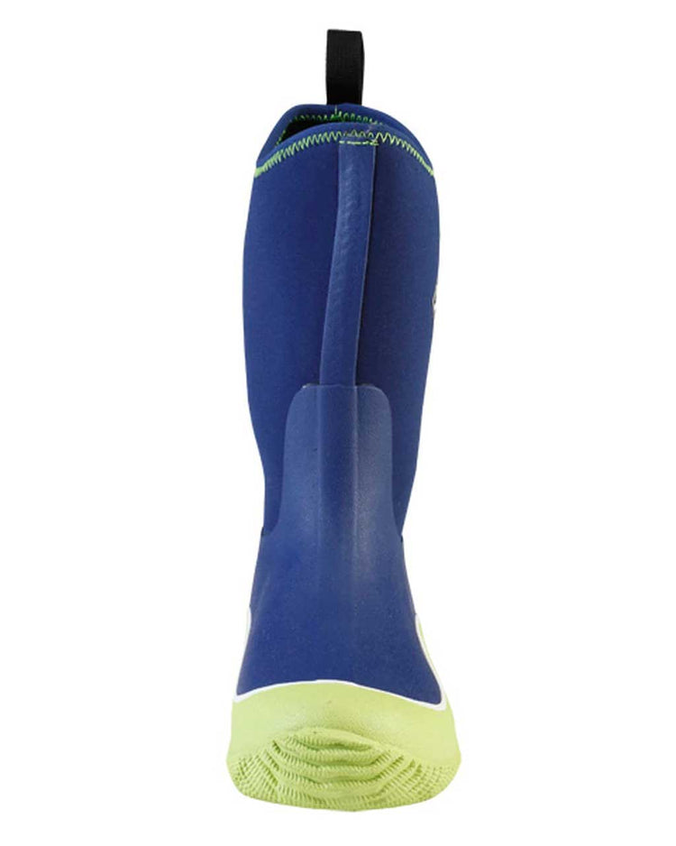 Kids Hale Blue & Green Gumboots 4 | Wellies Online