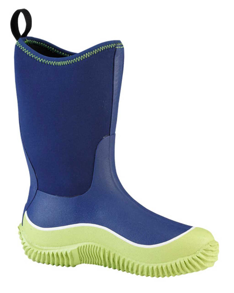 Kids Hale Blue & Green Gumboots 2 | Wellies Online