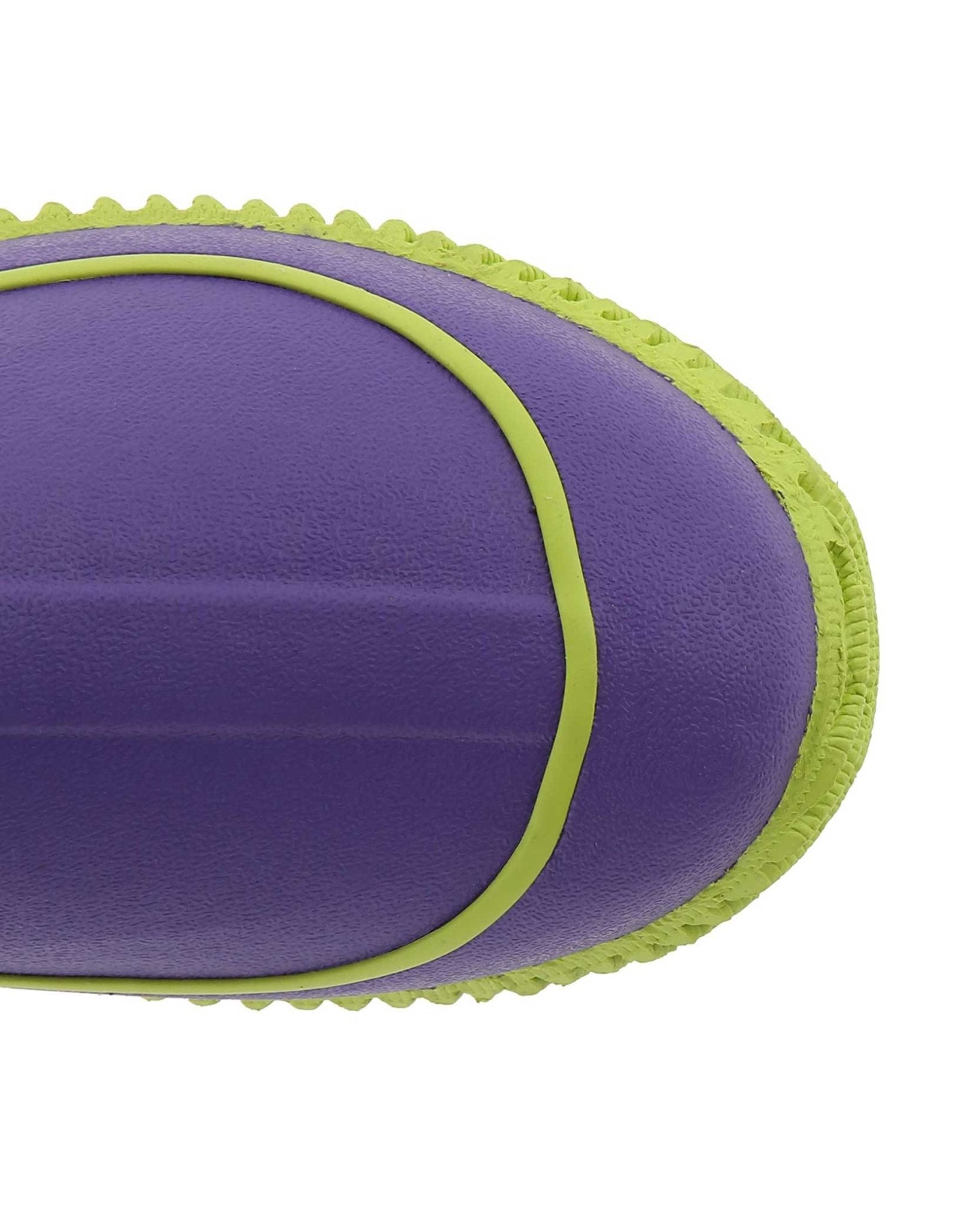 Kids Hale Purple Frogs Gumboots 5 | Wellies Online