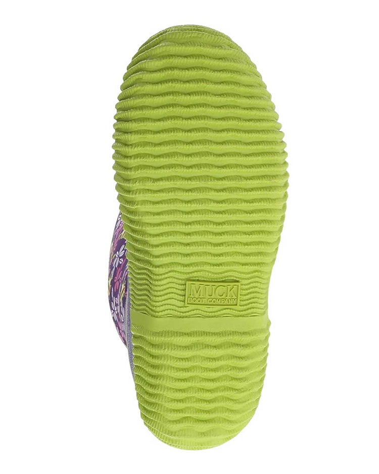 Kids Hale Purple Frogs Gumboots 4 | Wellies Online