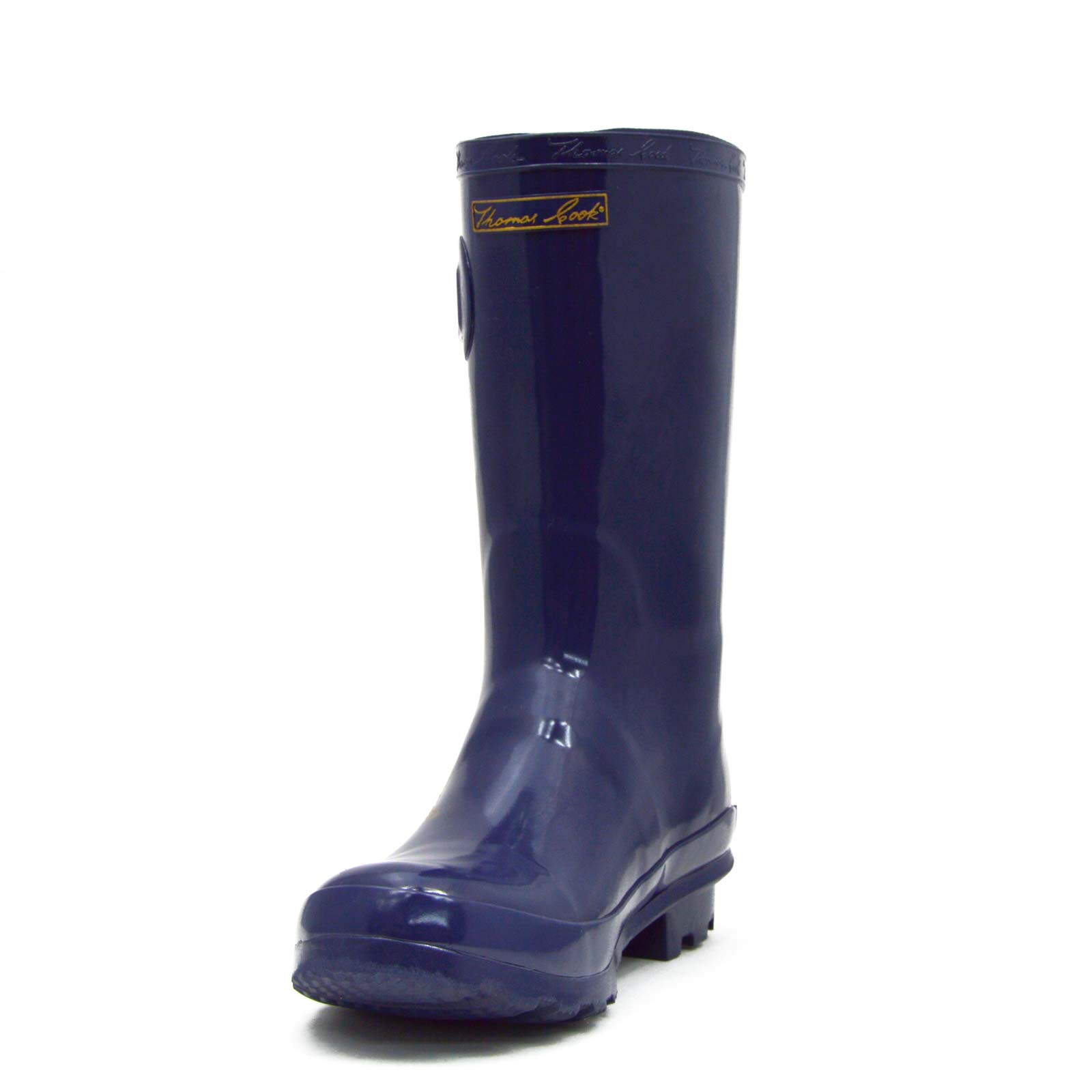 Launceston Navy Horse Gumboots 10 | Wellies Online