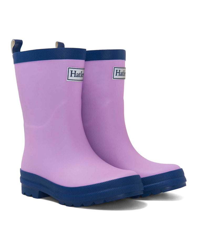 Lilac Matte Gumboots 2 | Wellies Online
