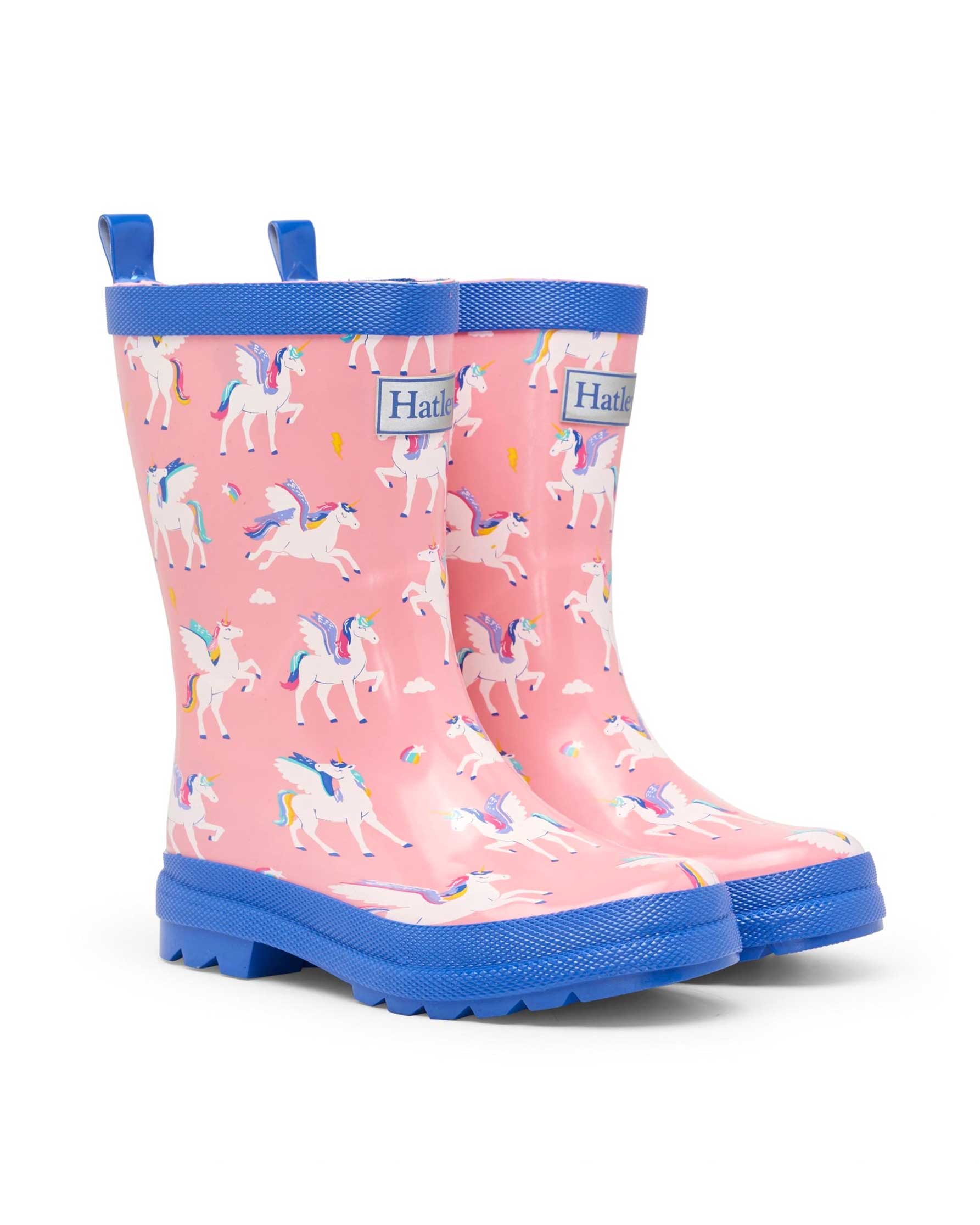 Magical Pegasus Shiny Gumboots