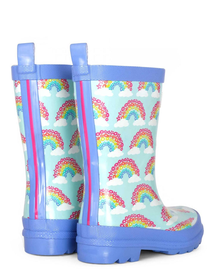 Magical Rainbows Shiny Gumboots 3 | Wellies Online