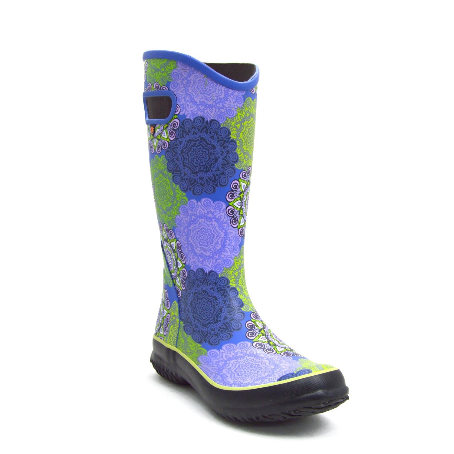 Mandala Purple Rain Boots 6 | Wellies Online
