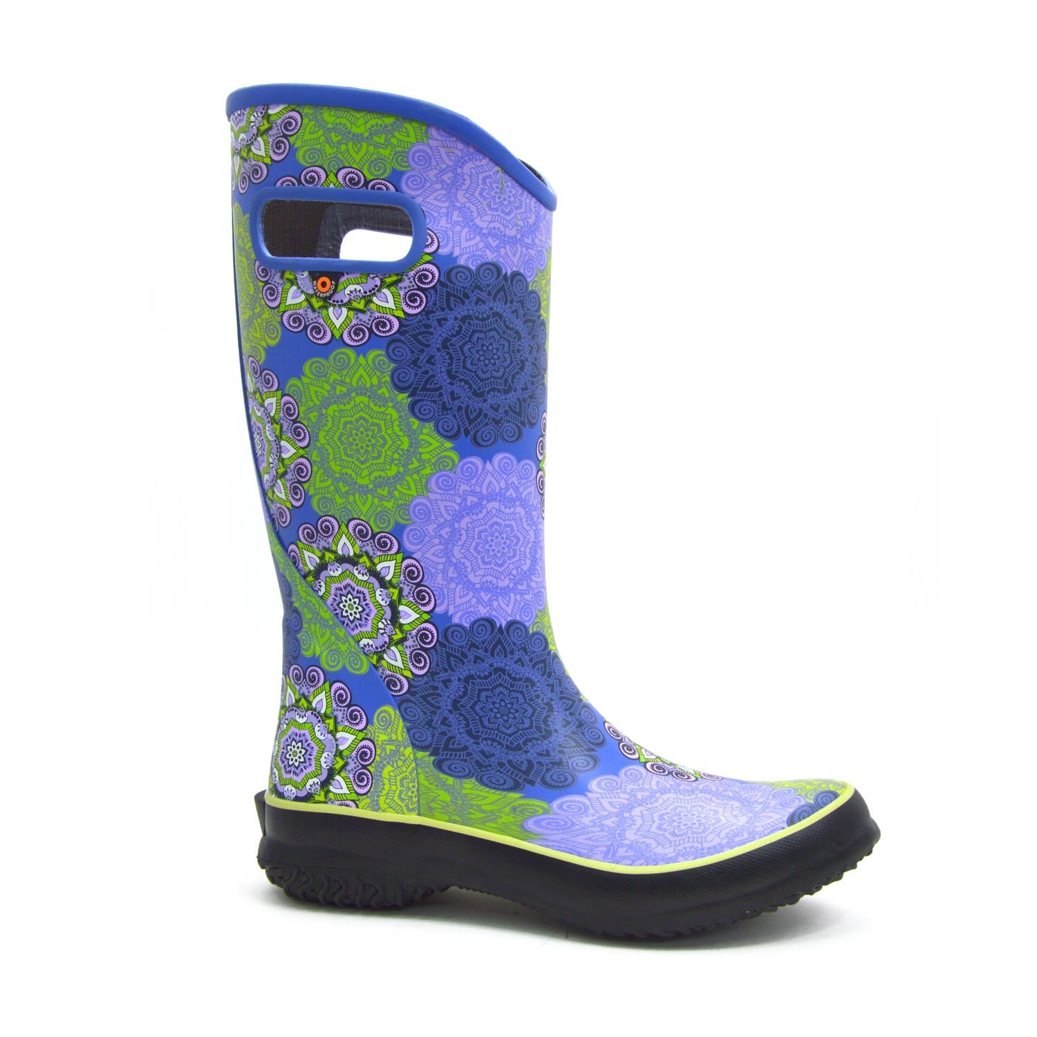 Mandala Purple Rain Boots 3 | Wellies Online