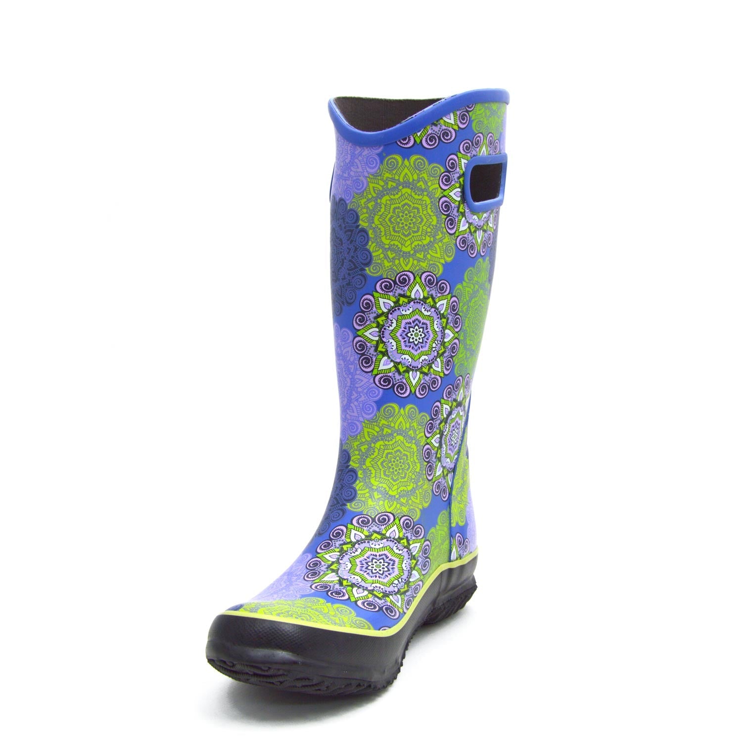 Mandala Purple Rain Boots 10 | Wellies Online