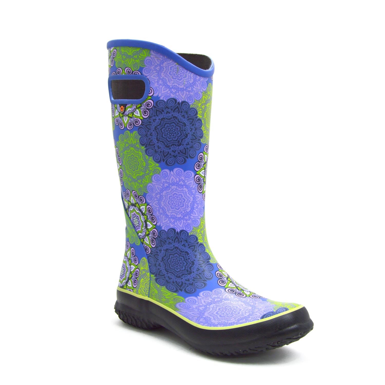 Mandala Purple Rain Boots 5 | Wellies Online