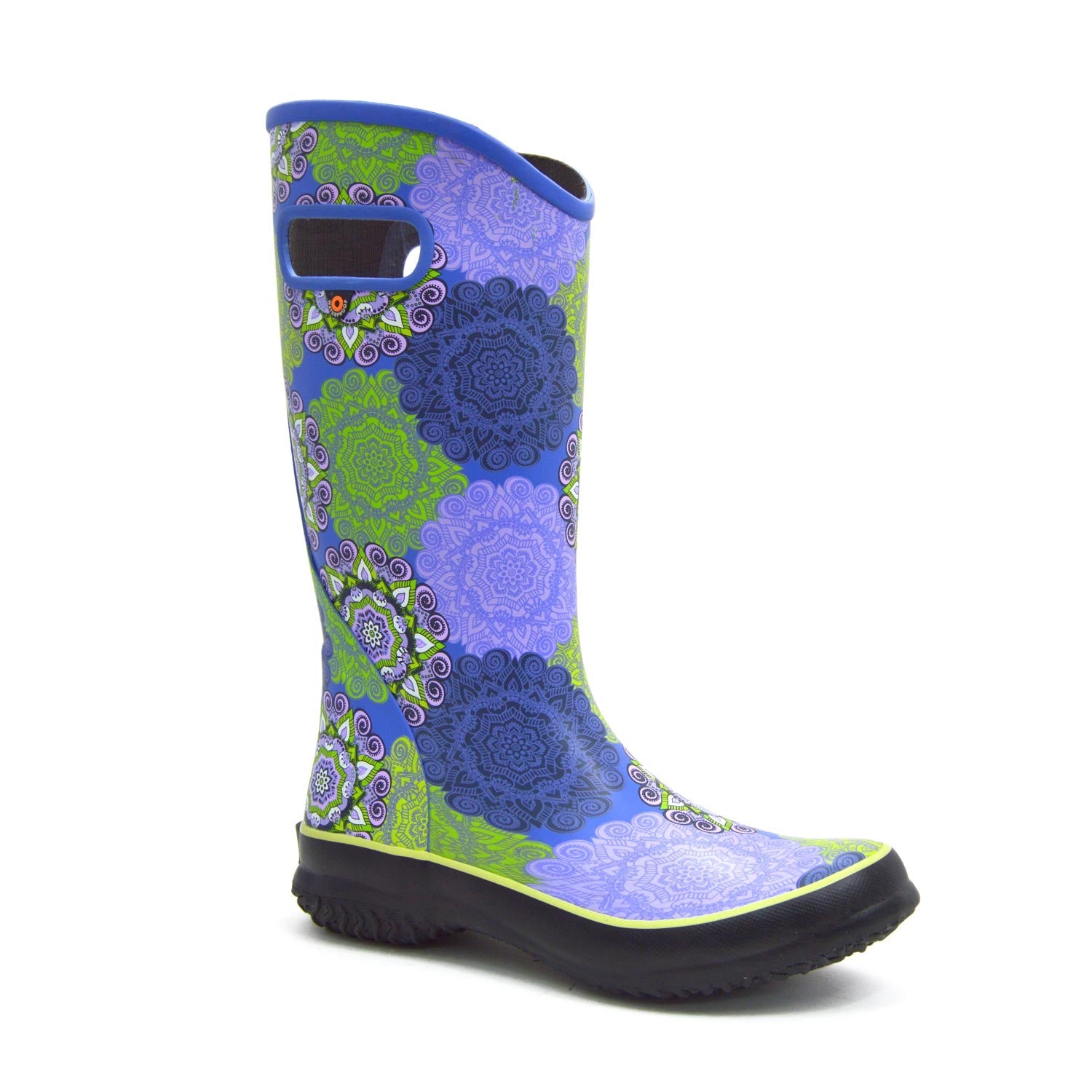 Mandala Purple Rain Boots 4 | Wellies Online