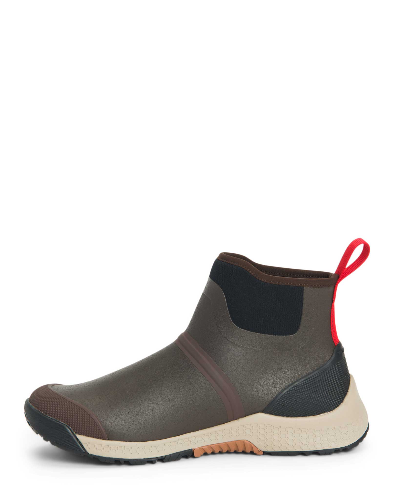 Mens Outscape Chelsea Rubber Boots Coffee Bean 5 | Wellies Online