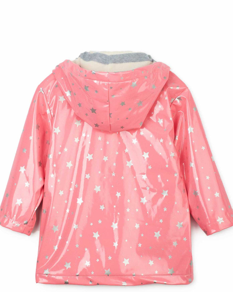 Metallic Stars Raincoat 3 | Wellies Online