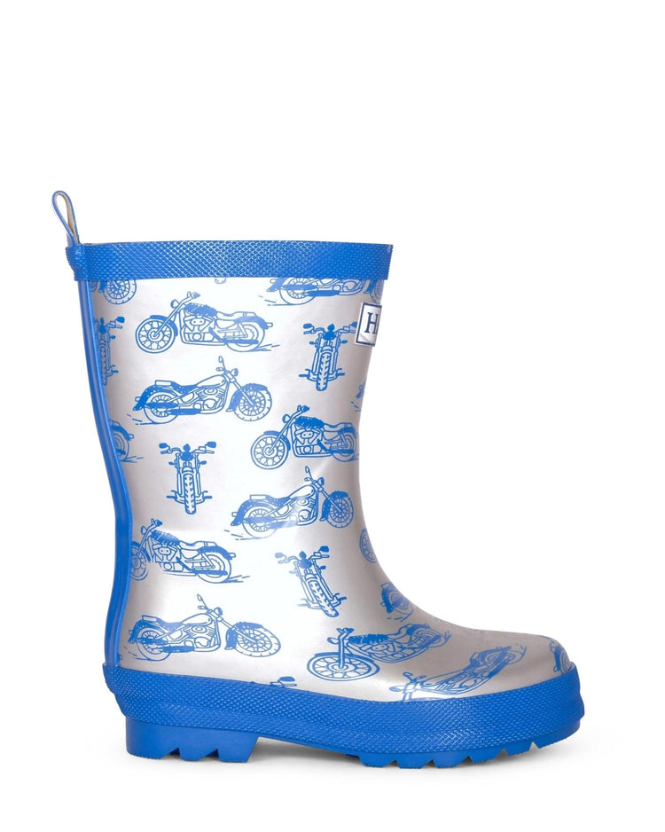 Motorcycles Shiny Gumboots 1 | Wellies Online