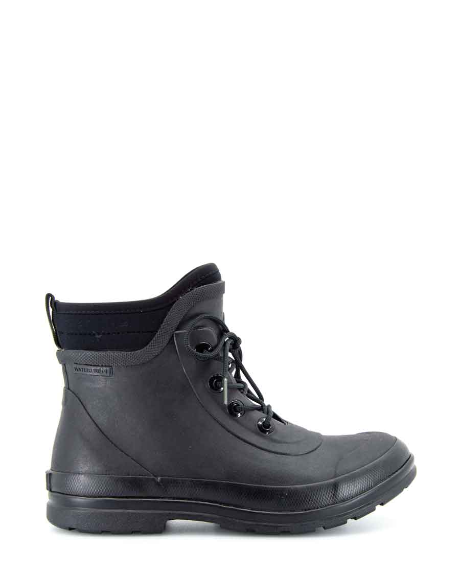 Muck Originals Lace-up Gumboots Black