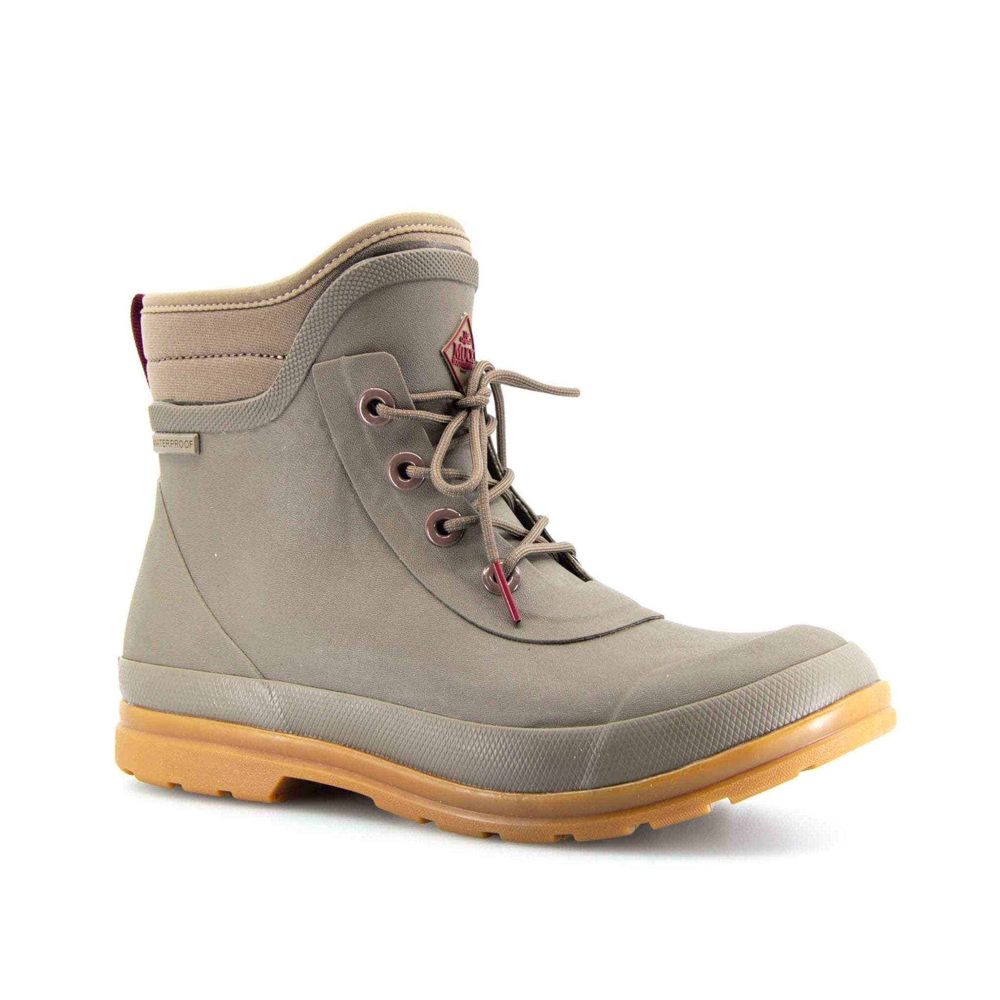 Muck Originals Lace - up Gumboots Taupe 4 | Wellies Online