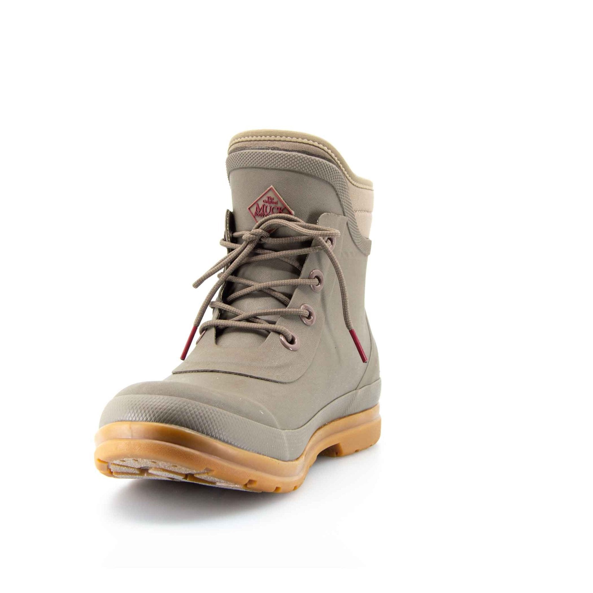 Muck Originals Lace - up Gumboots Taupe 10 | Wellies Online