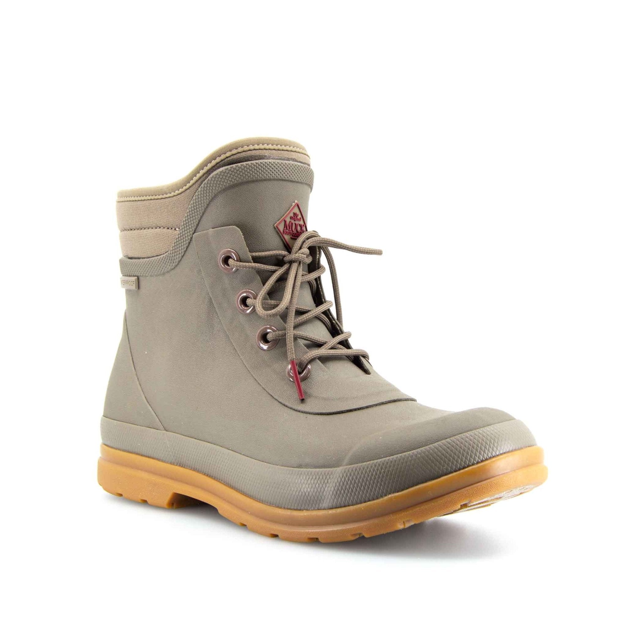 Muck Originals Lace - up Gumboots Taupe 5 | Wellies Online