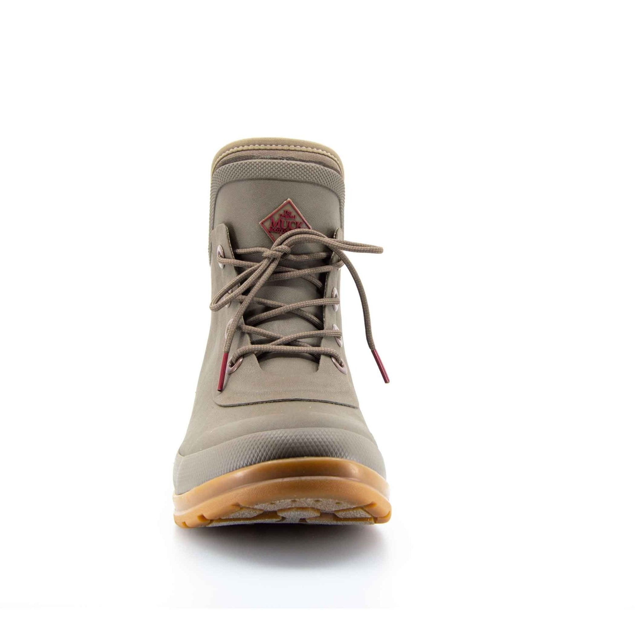Muck Originals Lace - up Gumboots Taupe 8 | Wellies Online