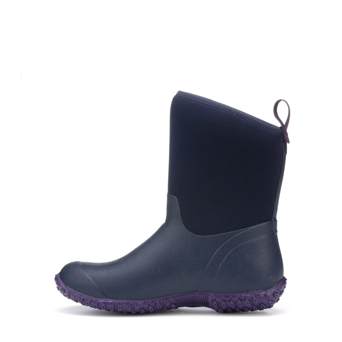 Muckster II Mid Navy Floral Gumboots