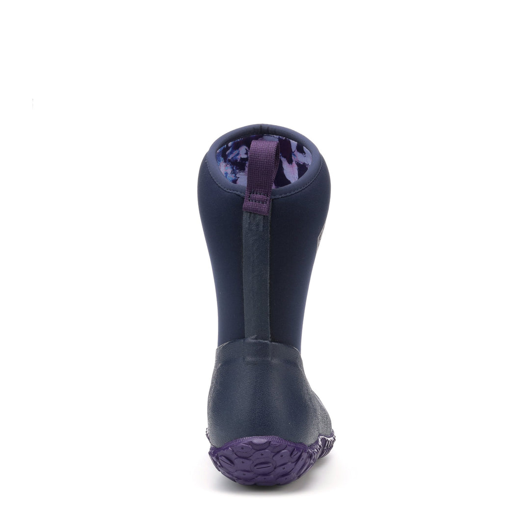 Muckster II Mid Navy Floral Gumboots
