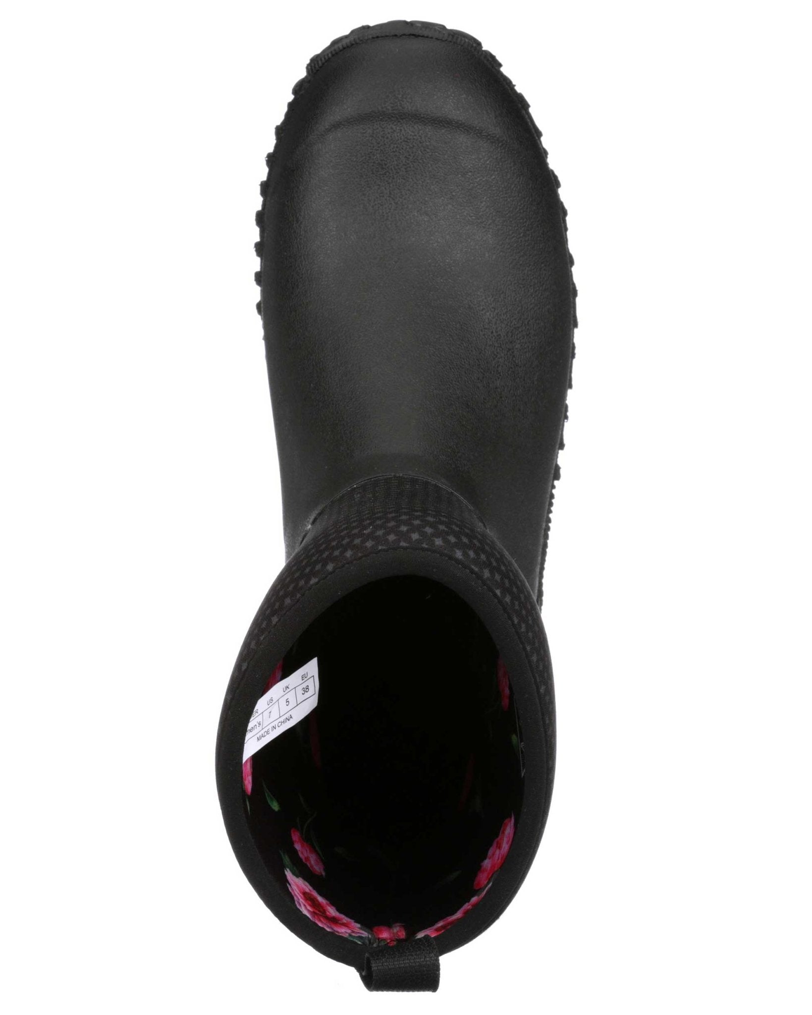 Muckster II Mid Black Rose Gumboots 8 | Wellies Online