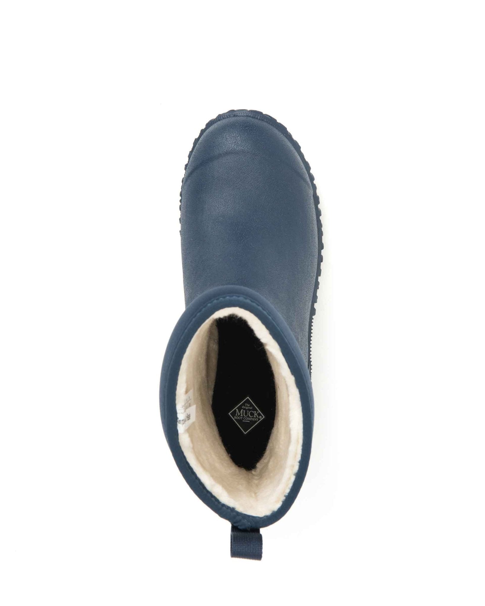 Muckster II Mid Cozy Fleece Gumboots Navy 8 | Wellies Online