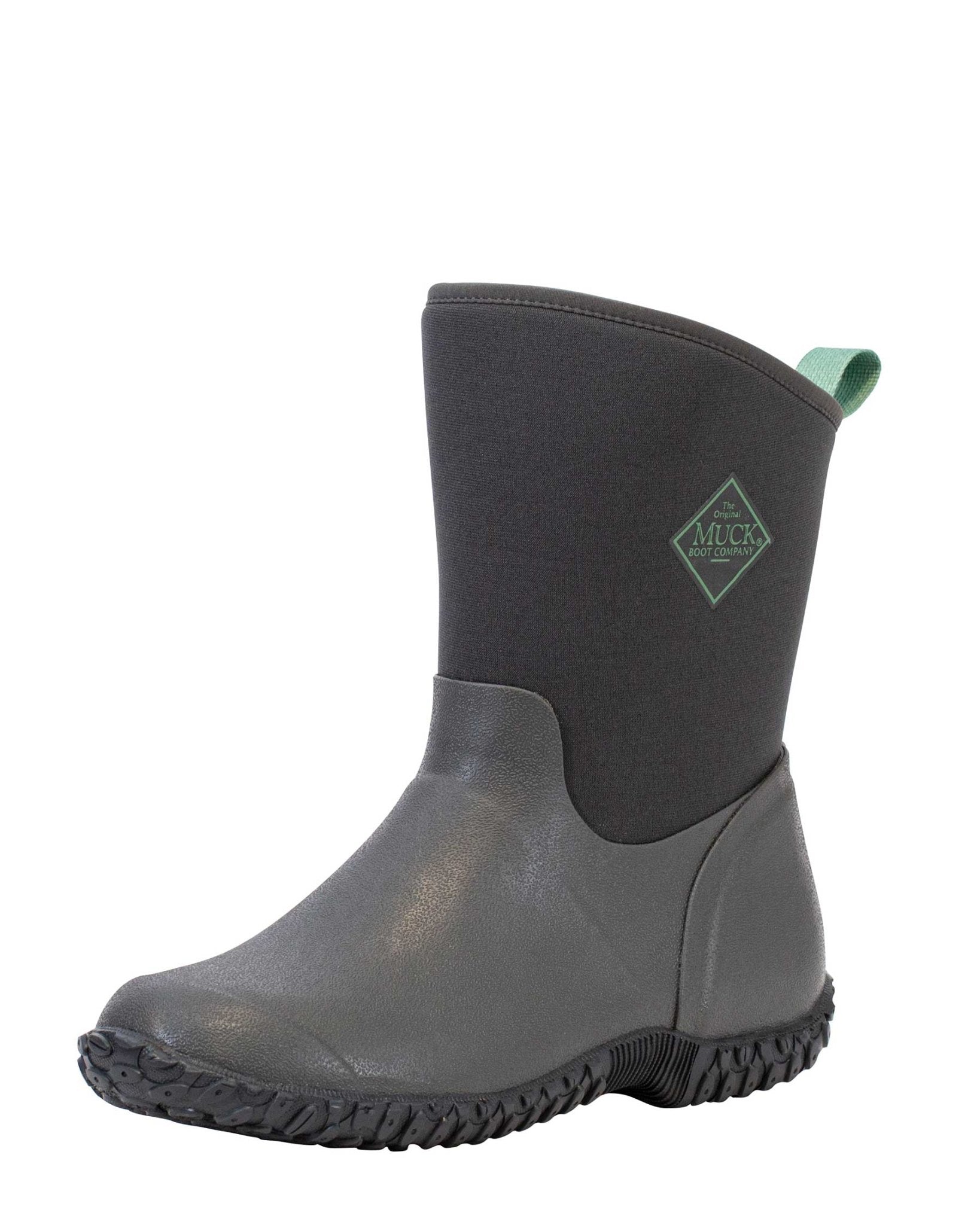 Muckster II Mid Grey Floral Gumboots 5 | Wellies Online