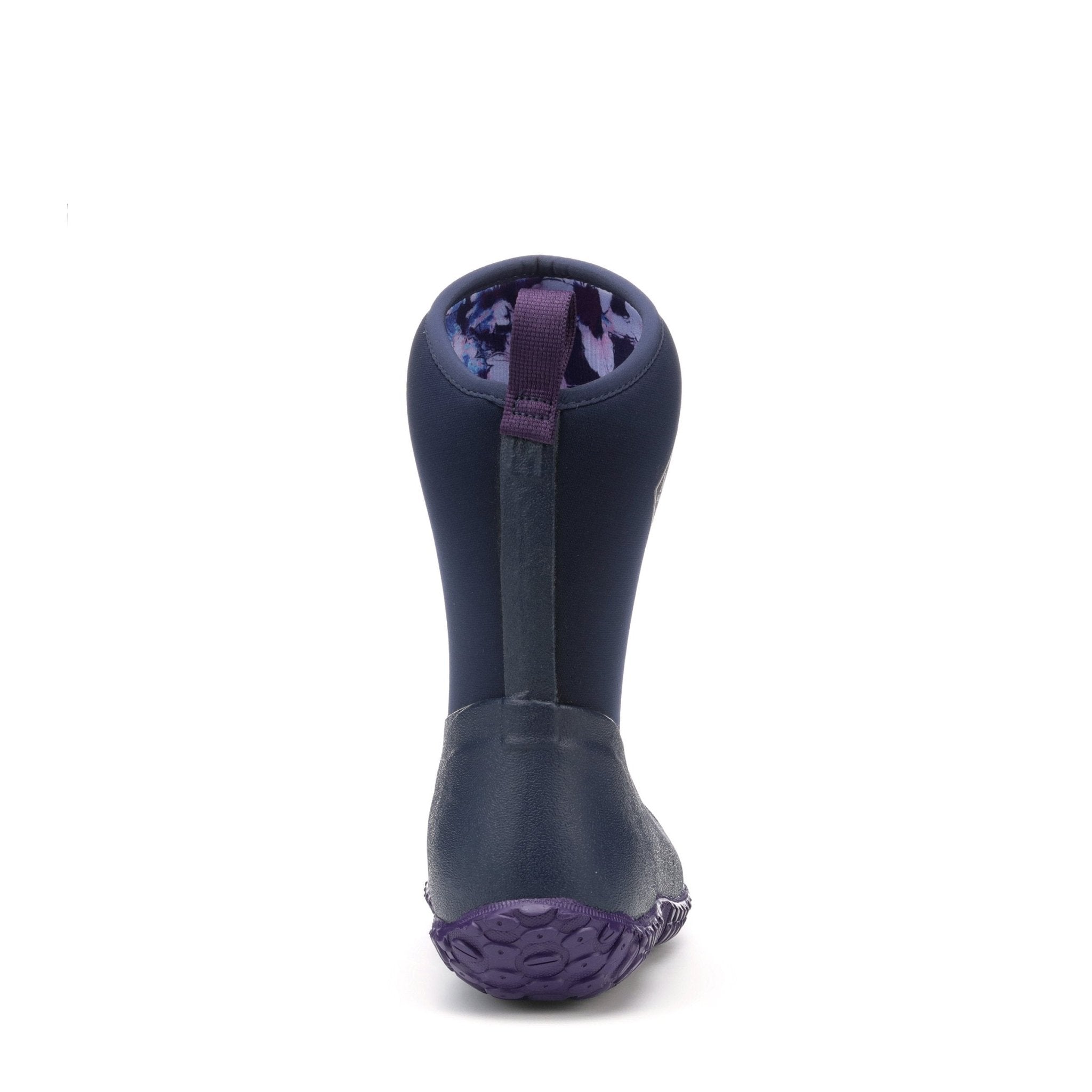 Muckster II Mid Navy Floral Gumboots 6 | Wellies Online