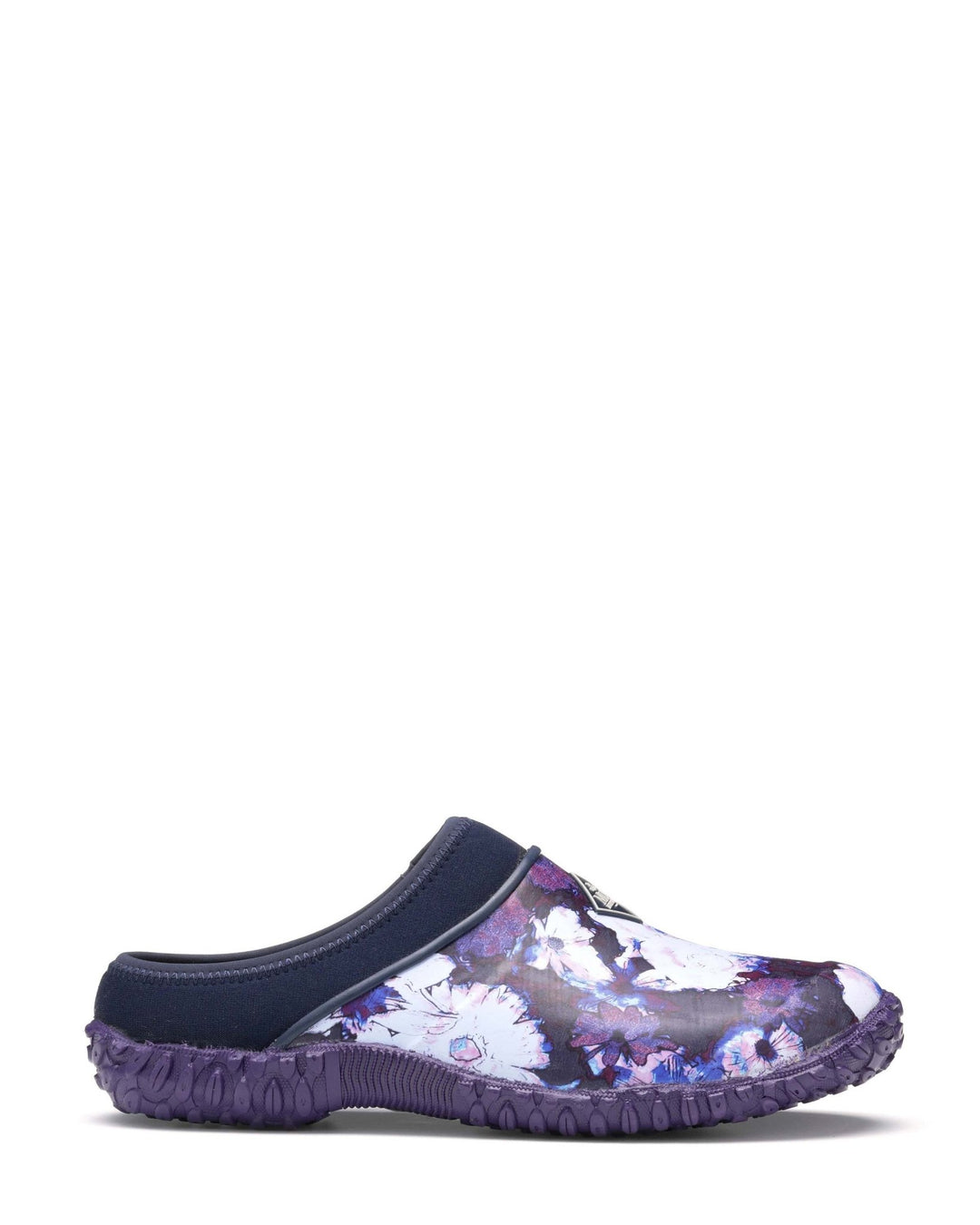 Muckster II Navy Floral Rubber Clogs 1 | Wellies Online