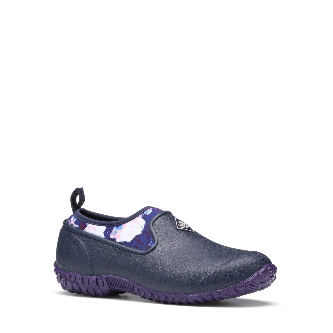 Muckster II Navy Floral Rubber Shoes 2 | Wellies Online