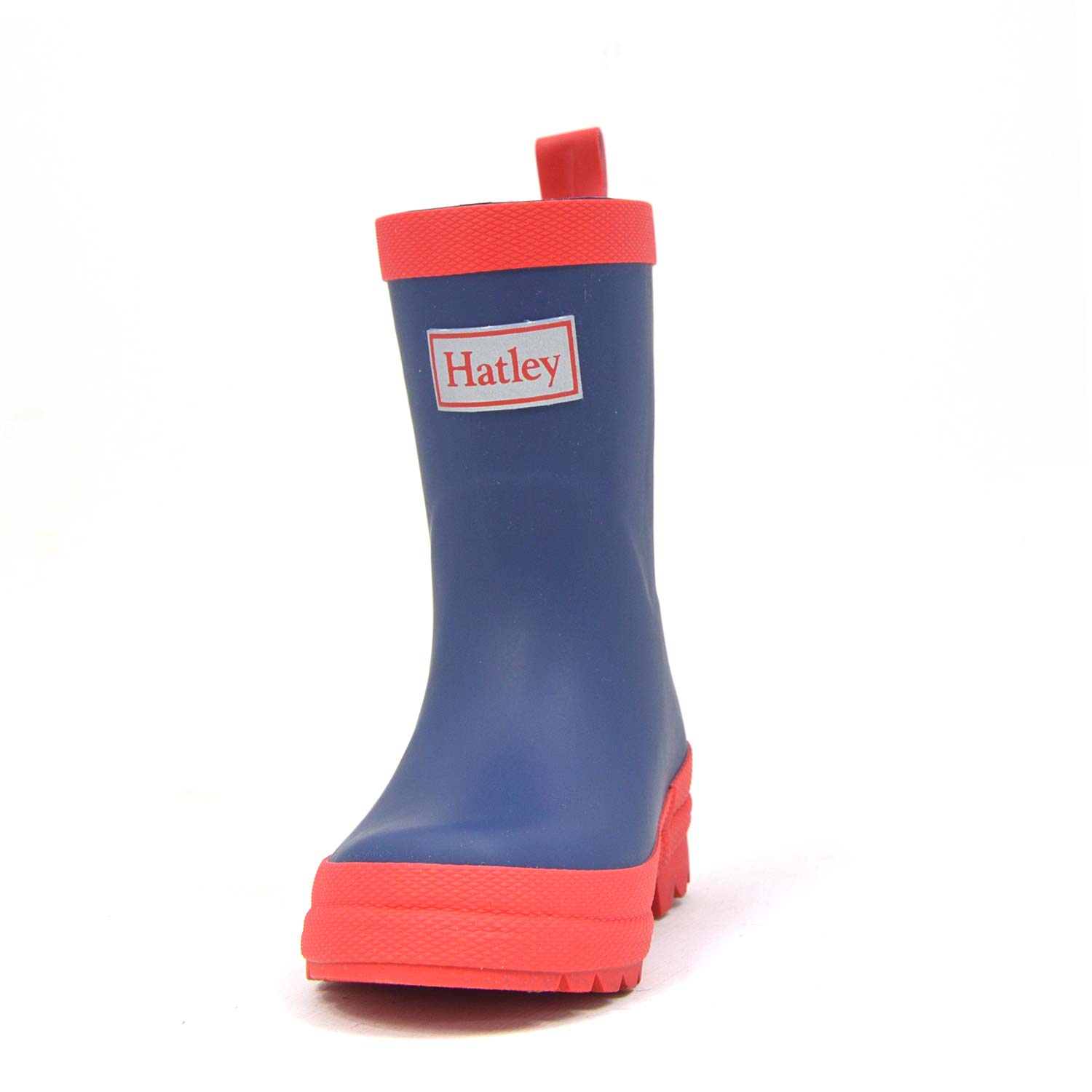 Navy and Red Matte Gumboots 9 | Wellies Online