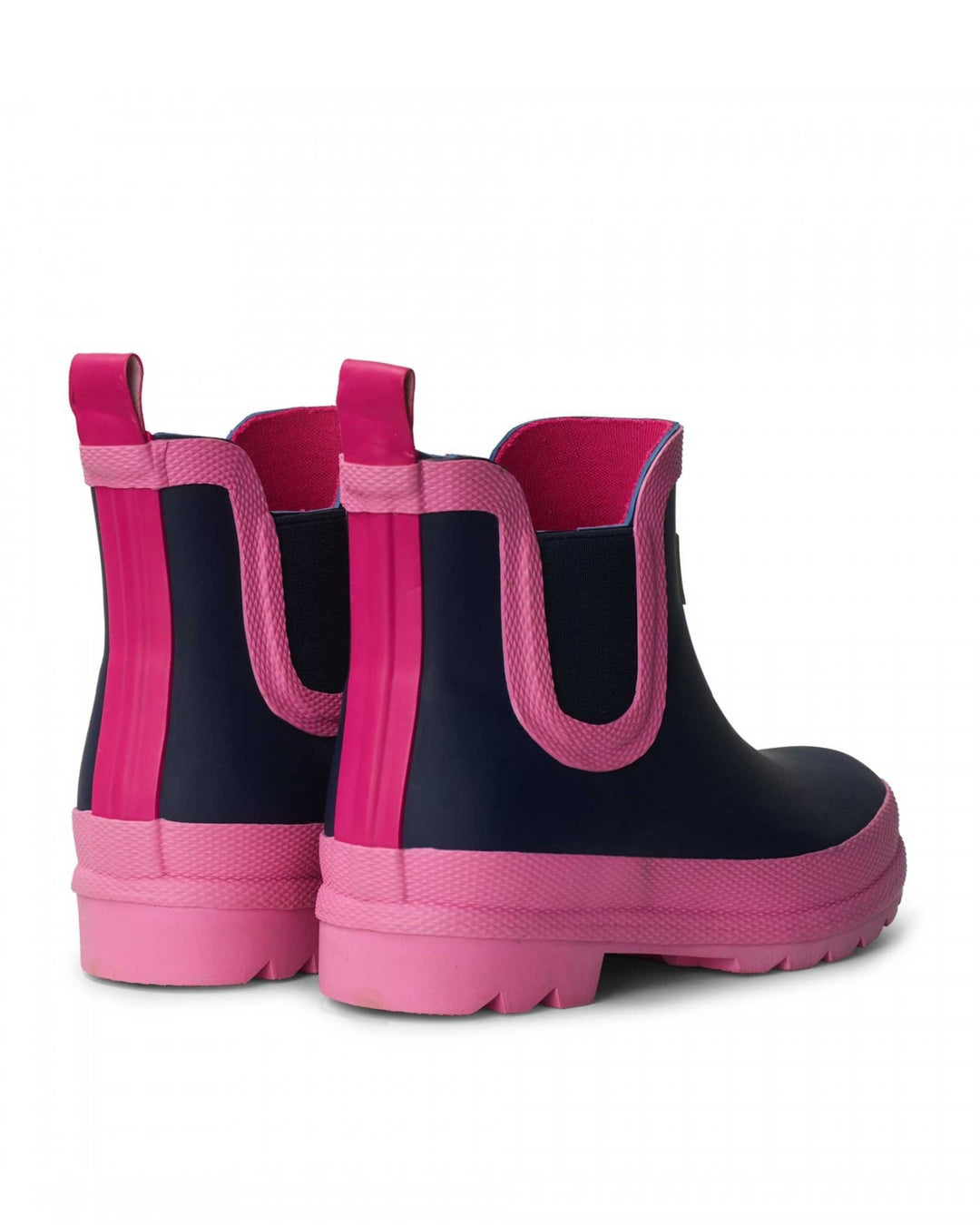 Navy Ankle Bootie Gumboots 2 | Wellies Online
