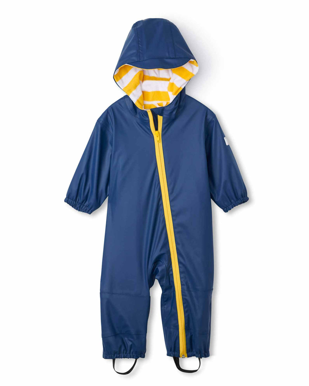Navy Terry Lined Baby Bundler 1 | Wellies Online