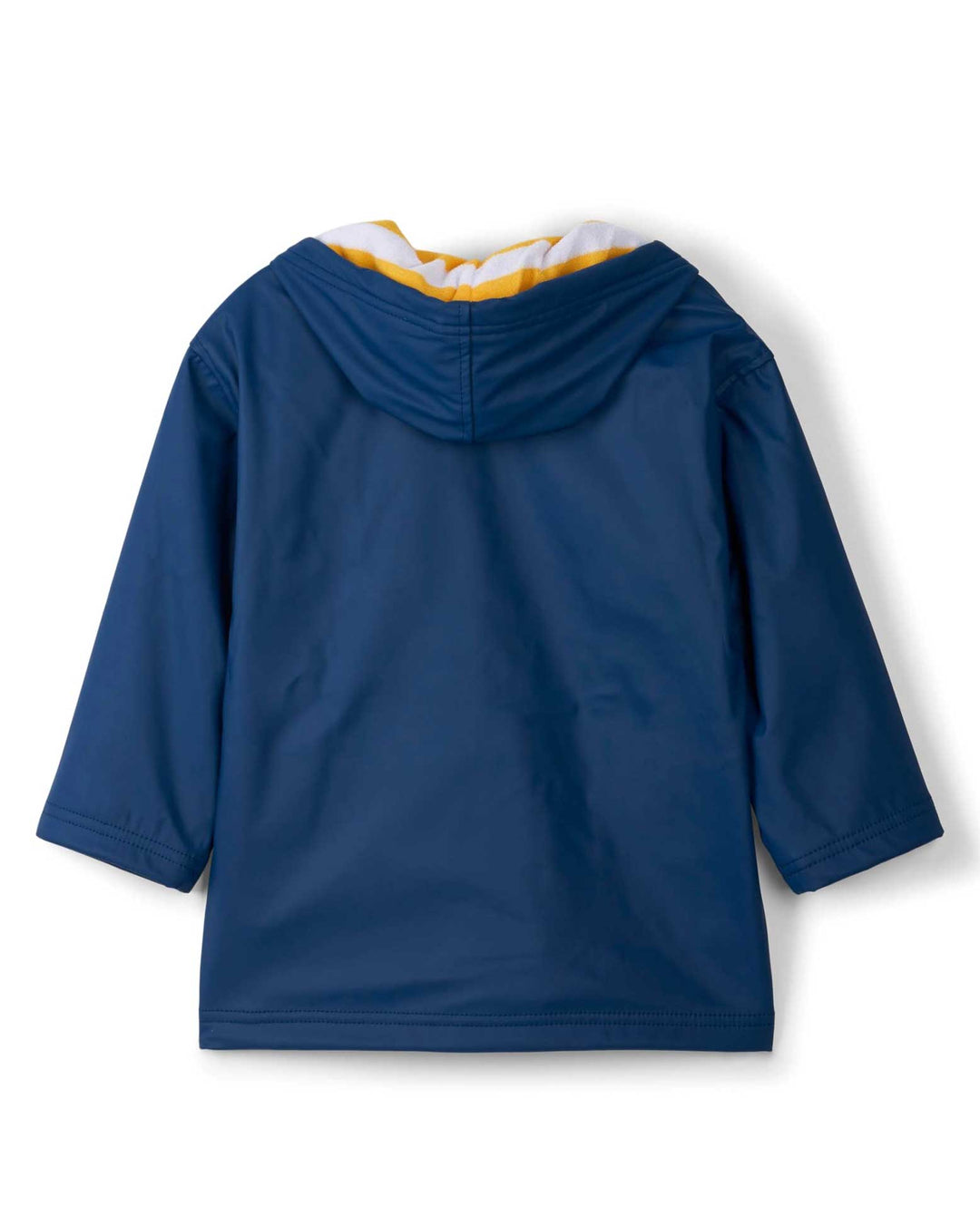 Navy With Yellow Zip Up Splash Jacket 3 | Wellies Online